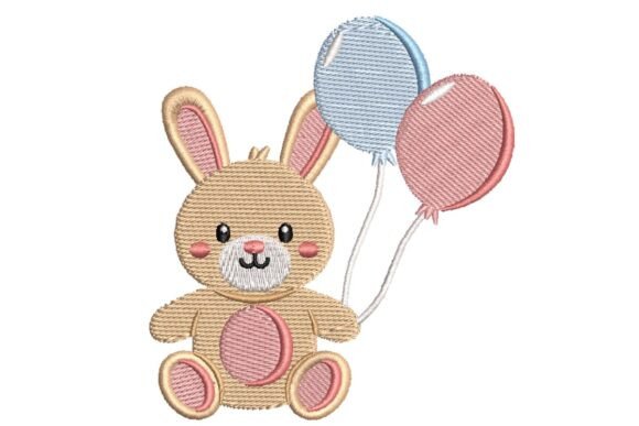 Bunny with Balloons: A Real-World Embroidery Review