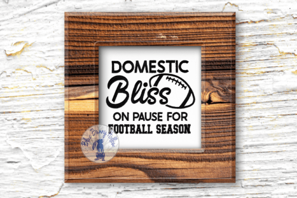 Domestic Bliss Pause for Football Season
