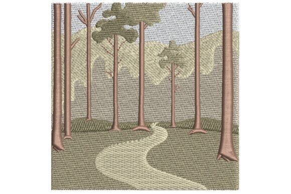 Forest Path Review for Business Merch