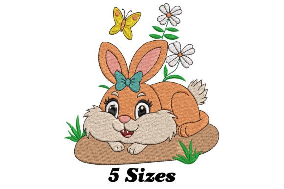 Funny Rabbit with Butterfly Embroidery Review
