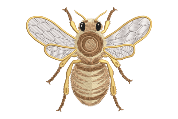 Golden Honey Bee: A Sweet Stitch for Personalized Gifts