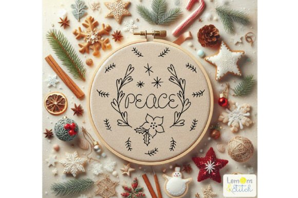 Holiday Laurels Peace, Christmas Floral Review