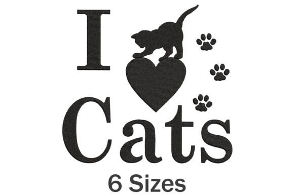 I Love Cats Embroidery Design Review