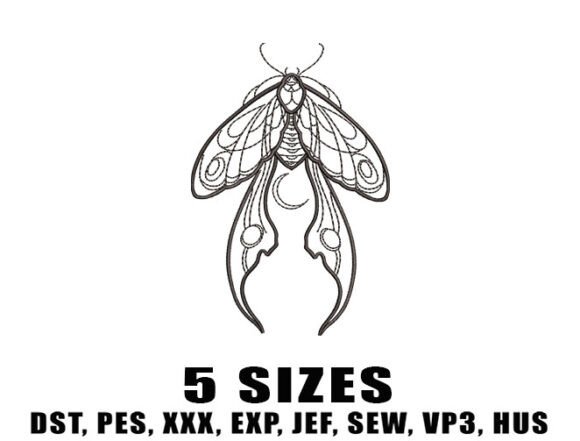 Magic Moth Embroidery Design Review for Sellers