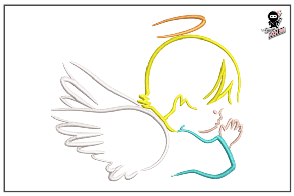 Praying Baby Angel, Christian Design Review