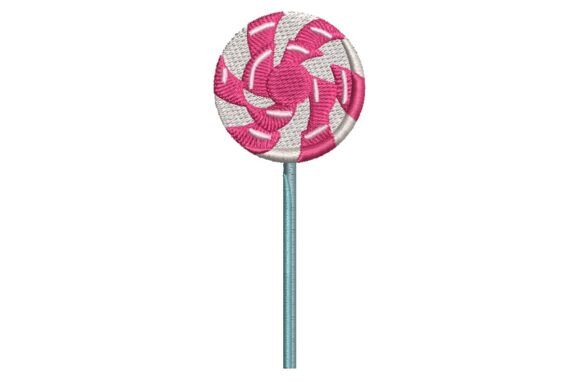 Spiral Lollipop: A Designer's Take on a Sweet Embroidery Design