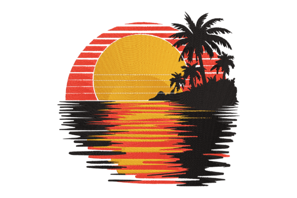 Tropical Summer Beach Sunset Review